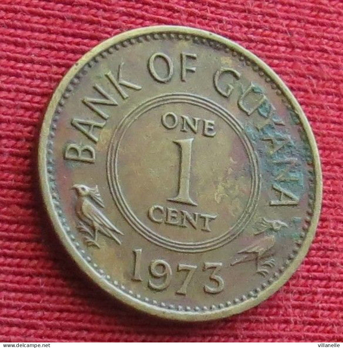 Guyana 1 Cent 1973  Guiana  W ºº - Guyana