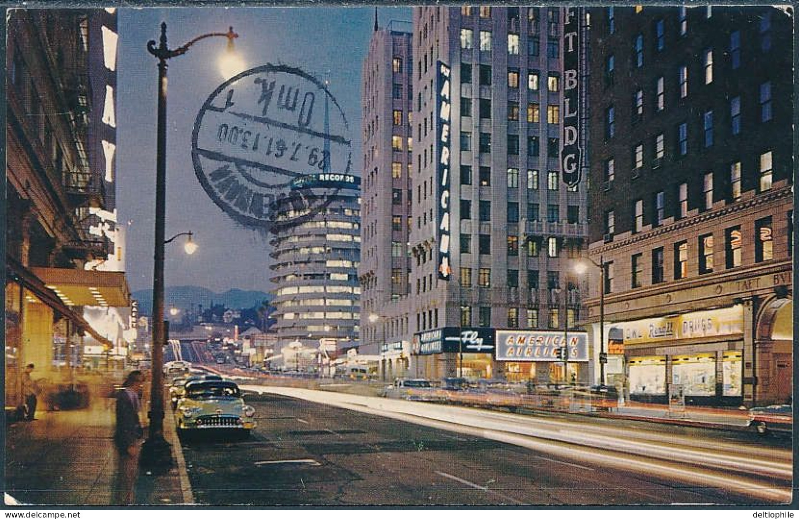 Hollywood And Vine, Hollywood, Calif. - Posted 1961 - Los Angeles