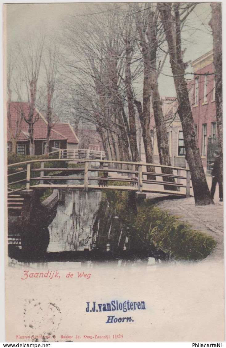 Zaandijk - De Weg - 1901 - Zaanstreek