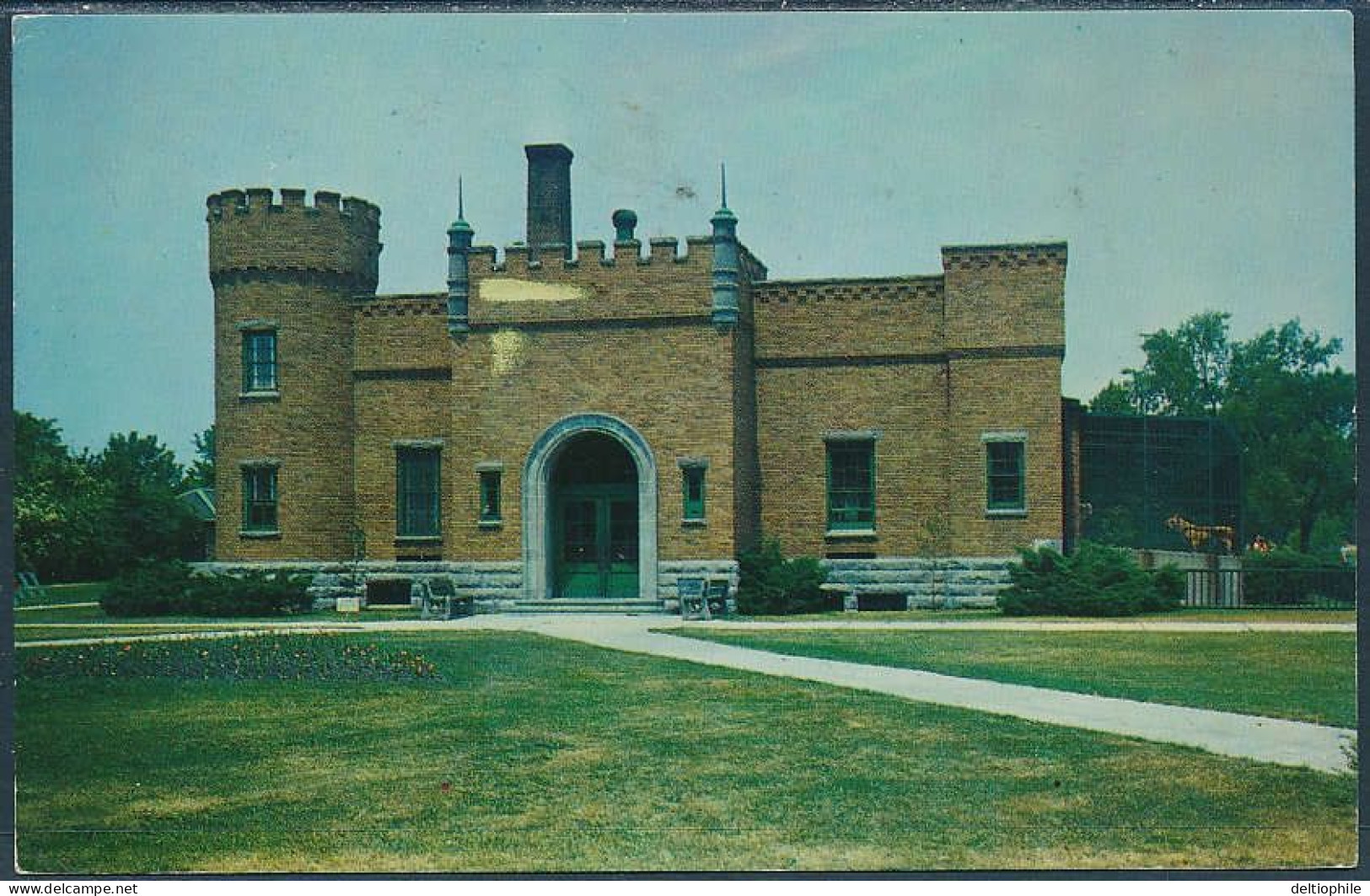 Administration And Animal Building, Racine Zoological Park - Posted 1967 - Racine