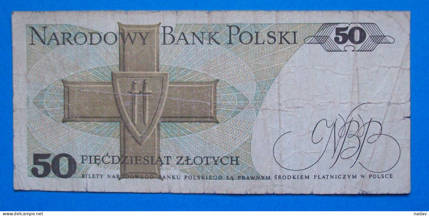 1982, Poland, 50 Zlotych - Pologne