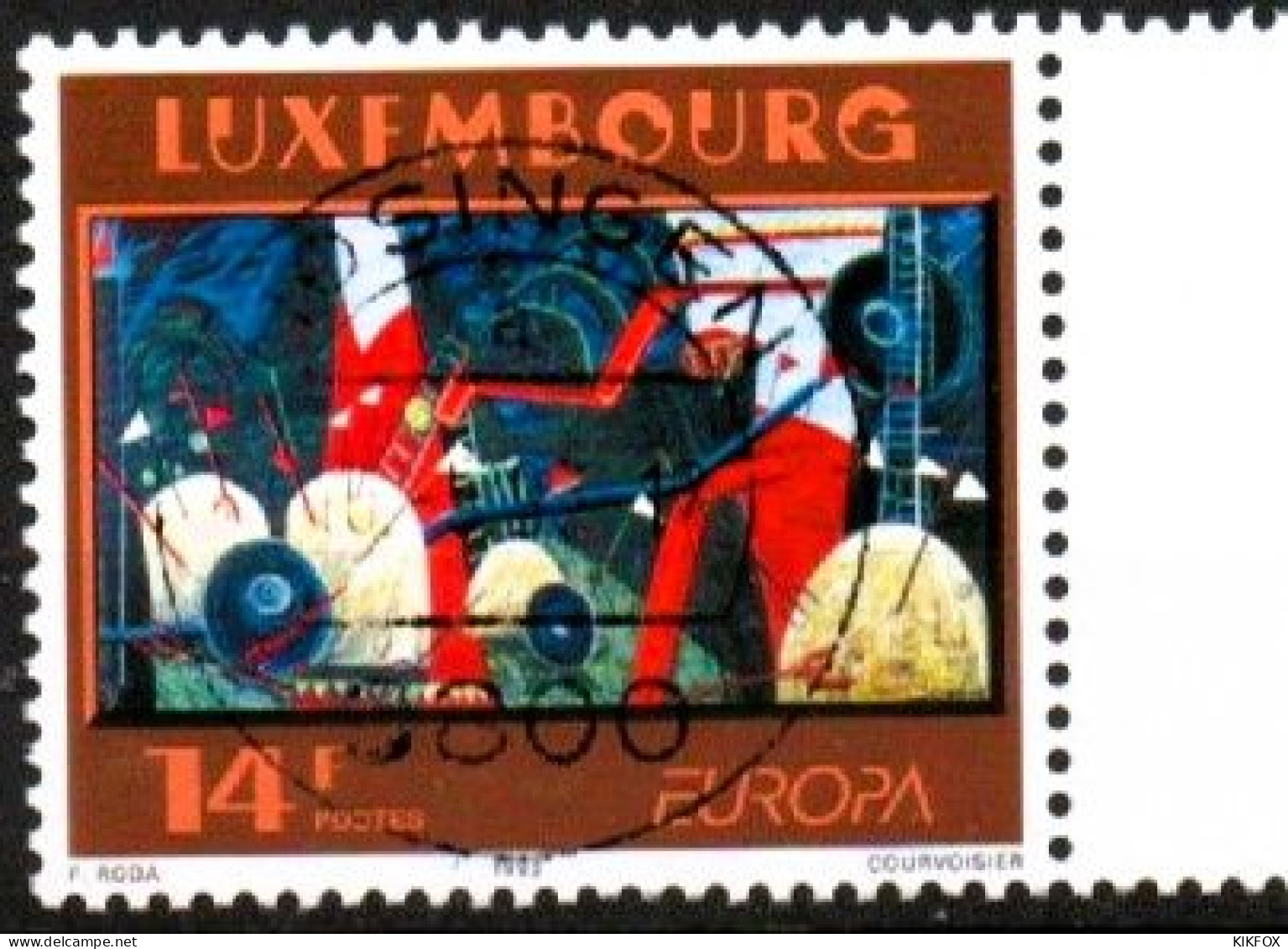 Luxembourg, Luxemburg, 1993,  Y&T 1268, MI 1318, EUROPA, GESTEMPELT, OBLITERE - Used Stamps