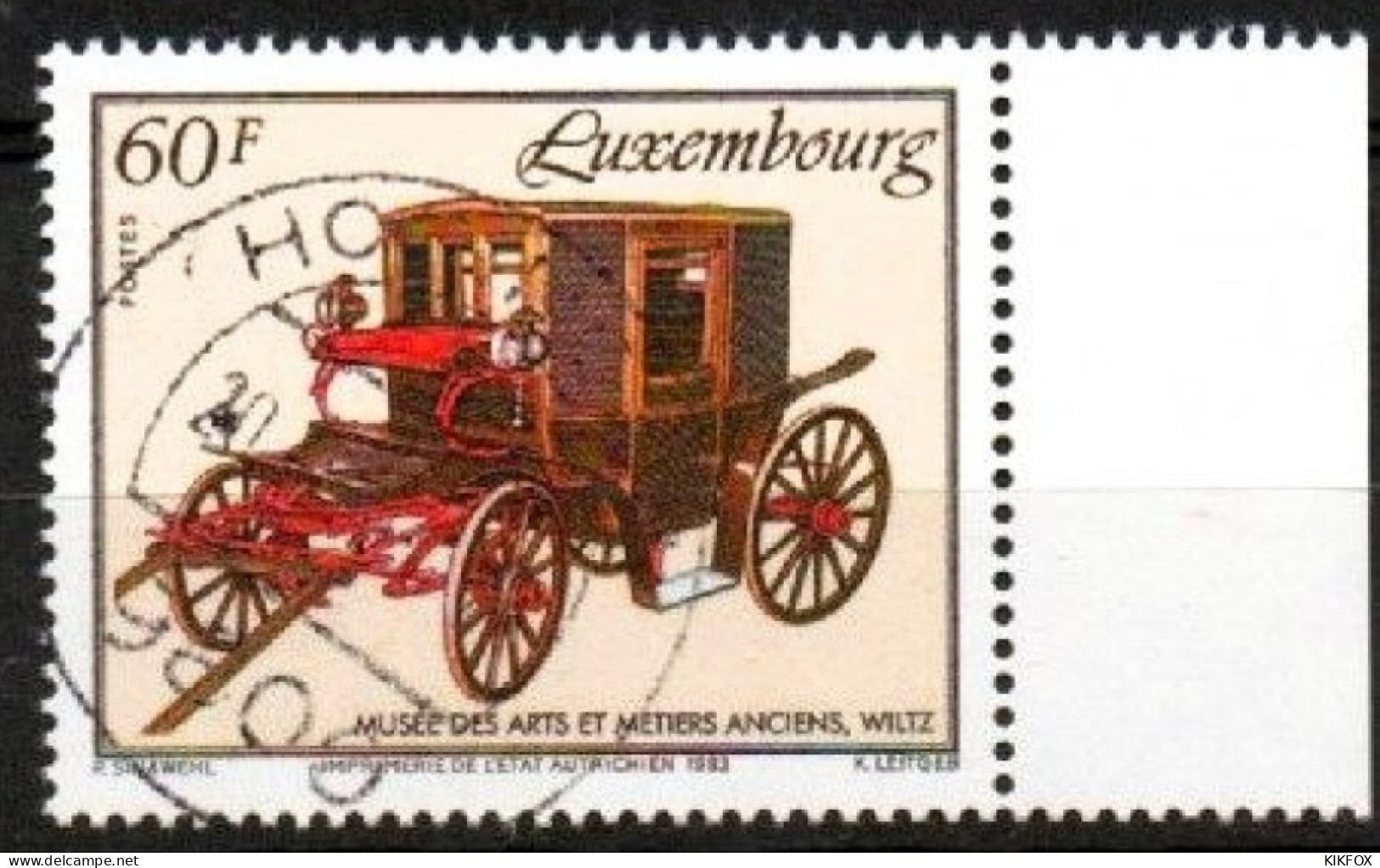 Luxembourg, Luxemburg, 1993,  Y&T 1276, MI 1326, MUSEEN, MUSSEES,  GESTEMPELT, OBLITERE - Used Stamps