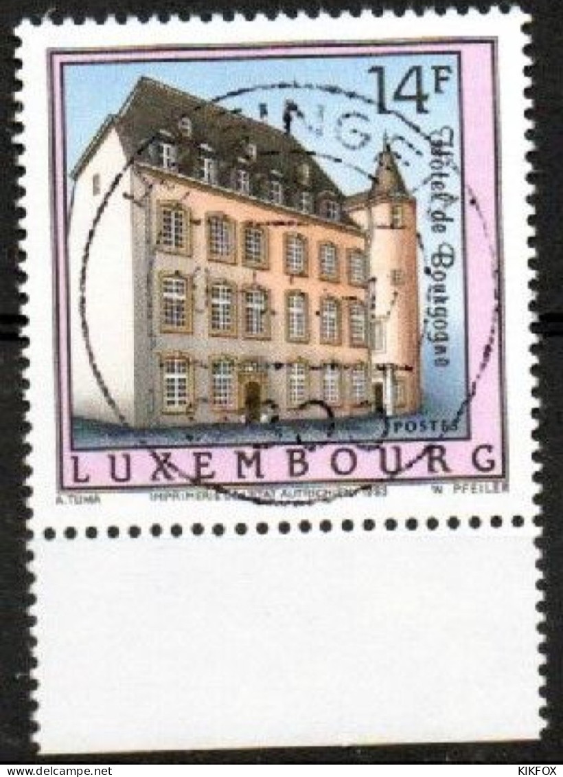 Luxembourg, Luxemburg, 1993,  Y&T 1270, MI 1320, ADELS- UND PATRIZIERHÄUSER , GESTEMPELT, OBLITERE - Used Stamps