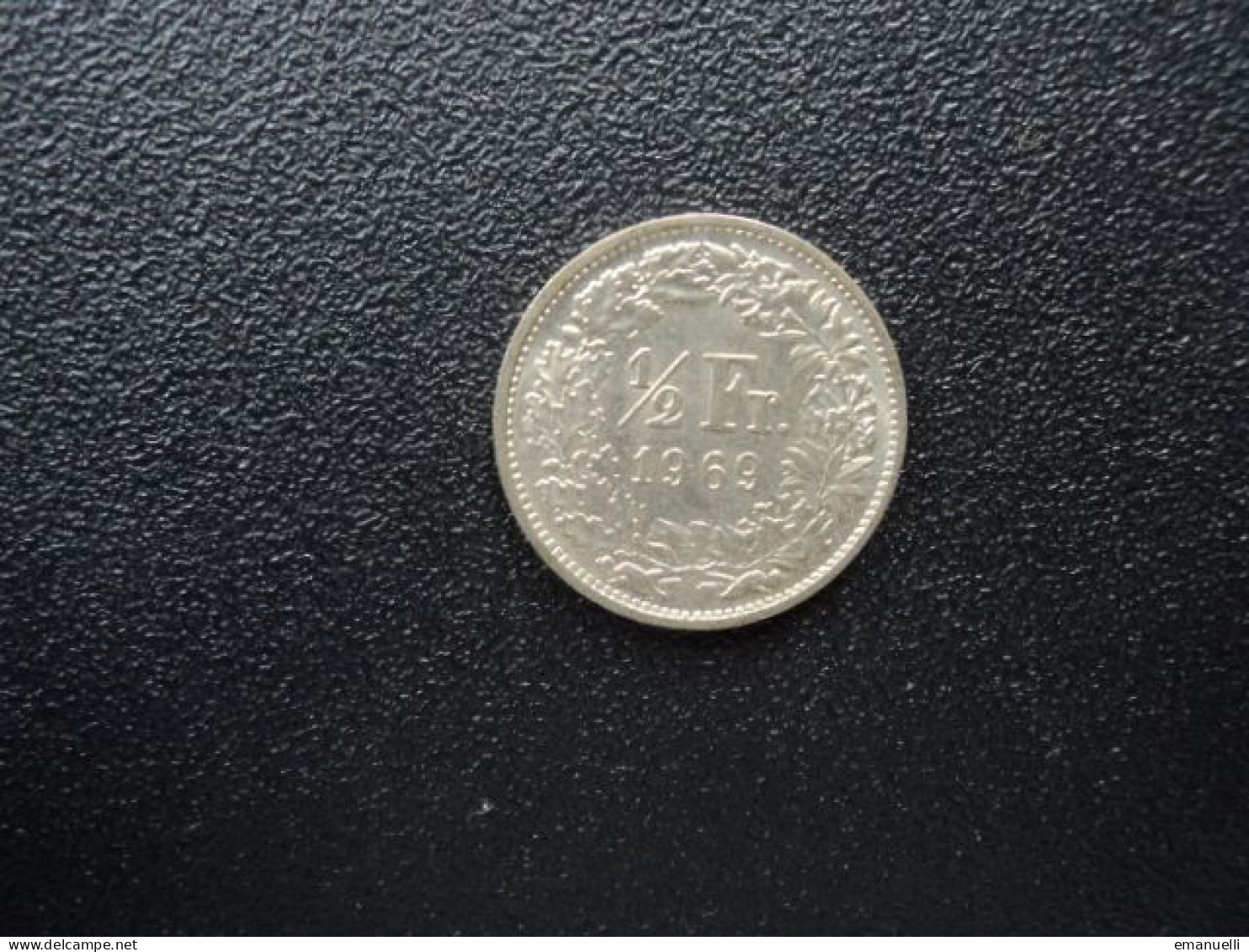 SUISSE : 1/2 FRANC   1969    KM 23a.1    SUP - 1/2 Franken