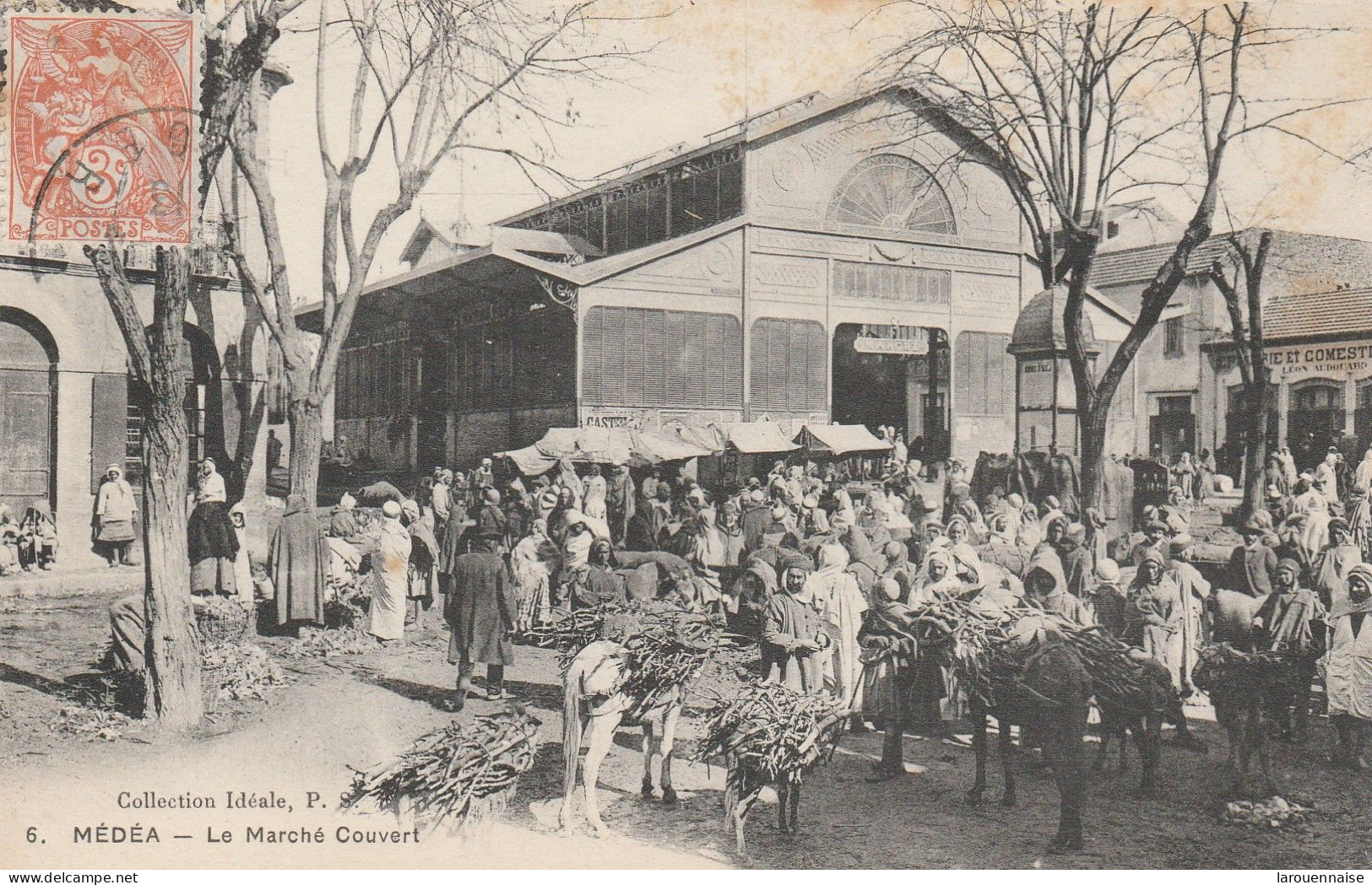 Algérie - MEDEA - Le Marché Couvert - Medea