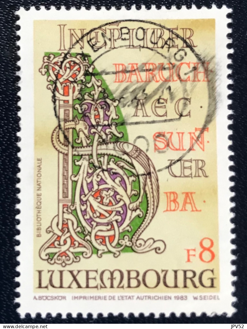 Luxembourg - Luxemburg - C18/31 - 1983 - (°)used - Michel 1076 - Bijbel - Usati