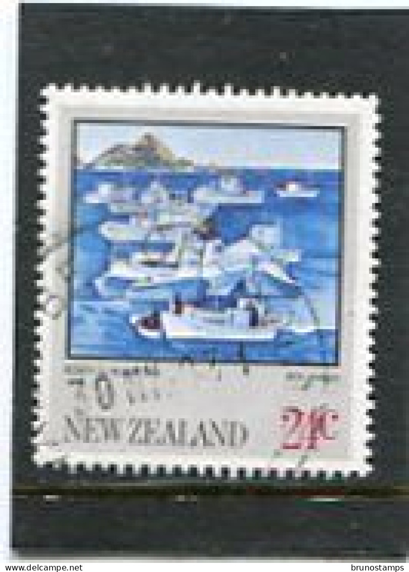 NEW ZEALAND - 1983  24c   PAINTINGS  FINE USED - Usados