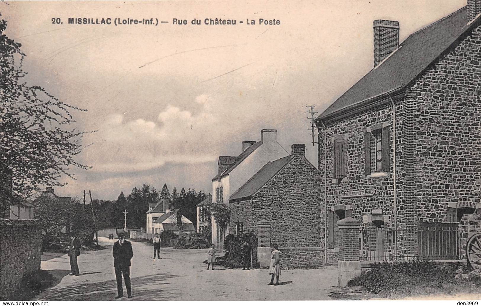 MISSILLAC (Loire-Atlantique) - Rue Du Château - La Poste - Missillac