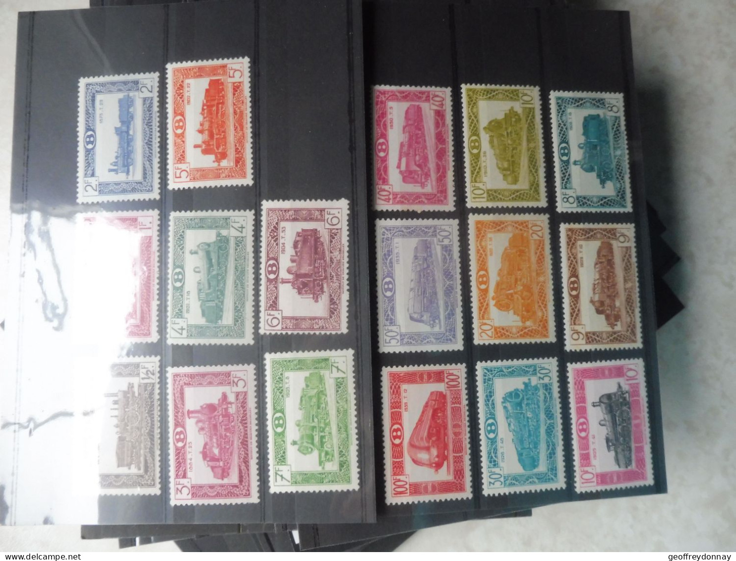 Belgie Spoorweg / Chemins De Fer Belgique TR Tr 304/320  Mnh Neuf ** Perfect 1949 - Nuevos