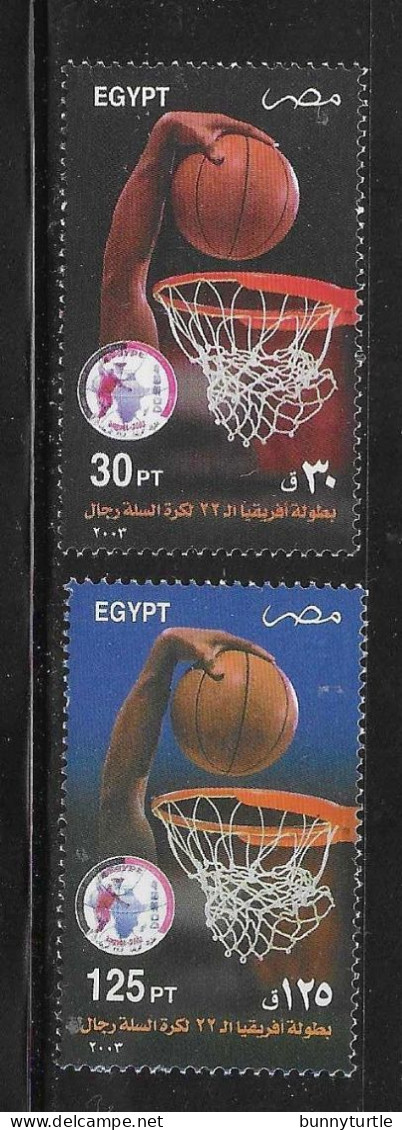 Egypt 2003 African Men's Basketball Championships MNH - Neufs