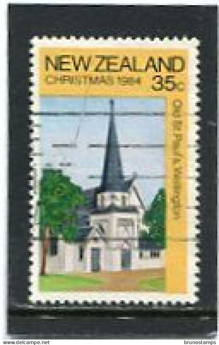 NEW ZEALAND - 1984  35c  CHRISTMAS  FINE USED - Usados