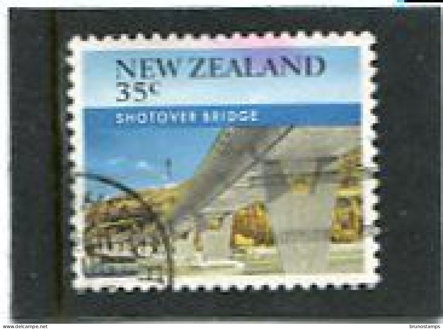 NEW ZEALAND - 1985  35c  SHOTOVER BRIDGE  FINE USED - Usados