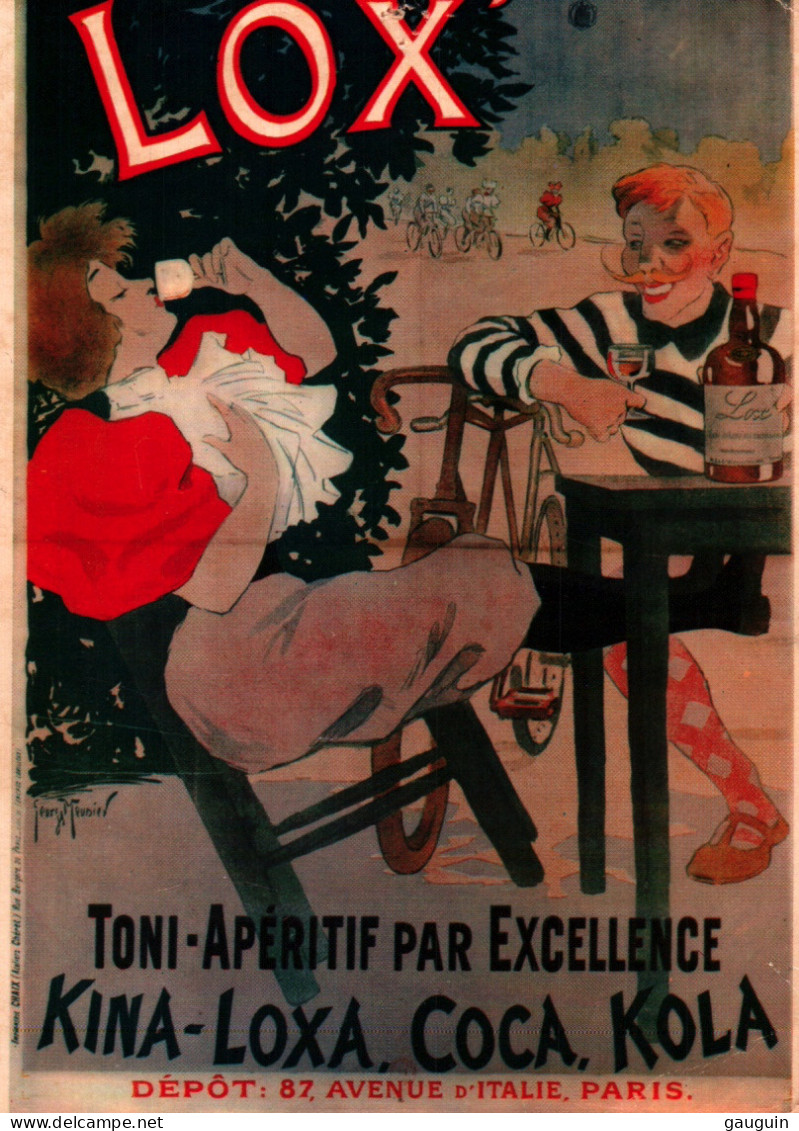 CPM - Illustration Georges Henri MEUNIER (Affichiste) - "PUBLICITÉ LOX" (Coca Kola) - Edition F.Nugeron - Meunier, G.