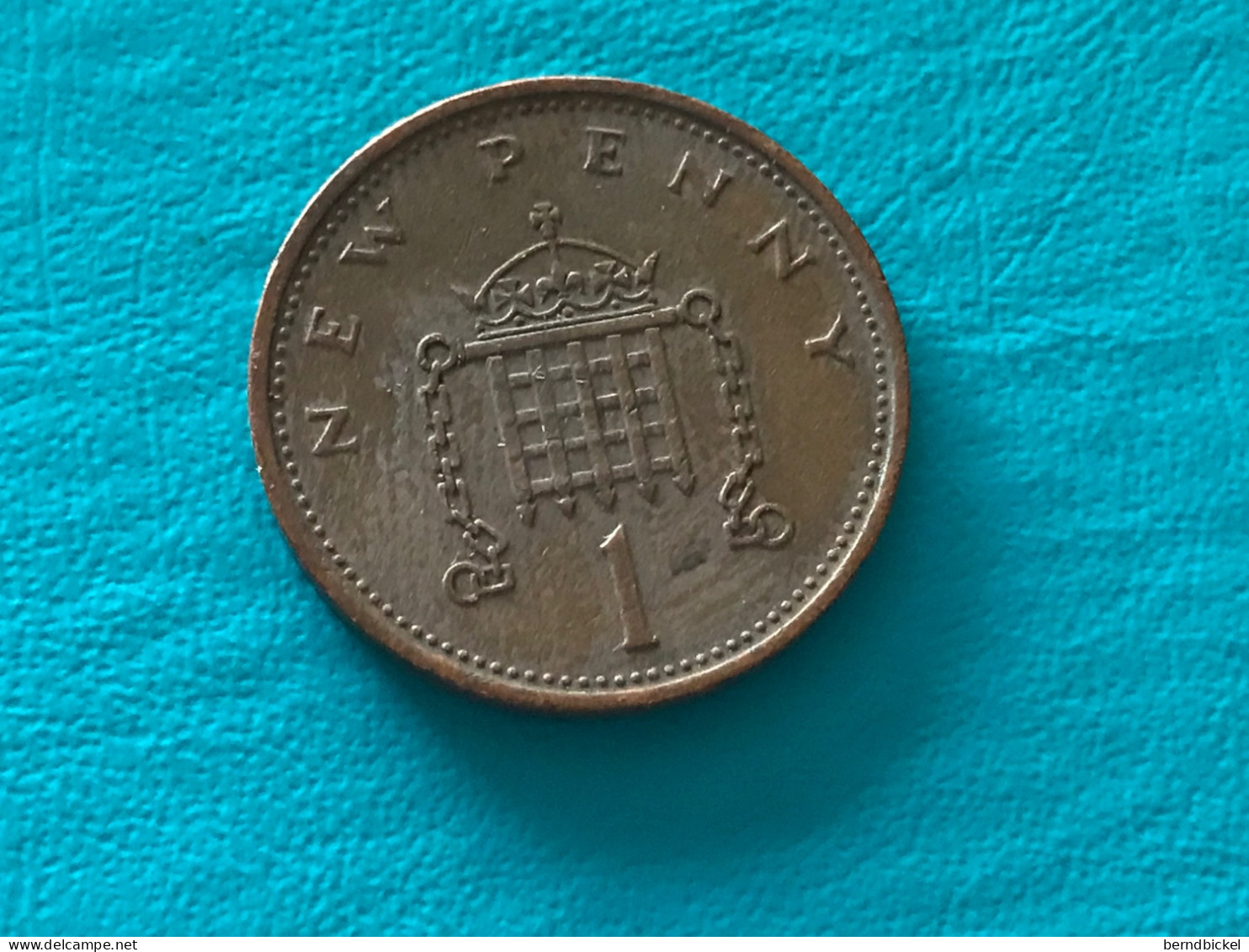 Münze Münzen Umlaufmünze Großbritannien 1 Penny 1971 - 1 Penny & 1 New Penny