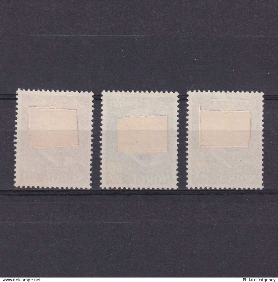 NIGER 1949, Sc# 295-297, Alexander L. Kielland, MH - Unused Stamps