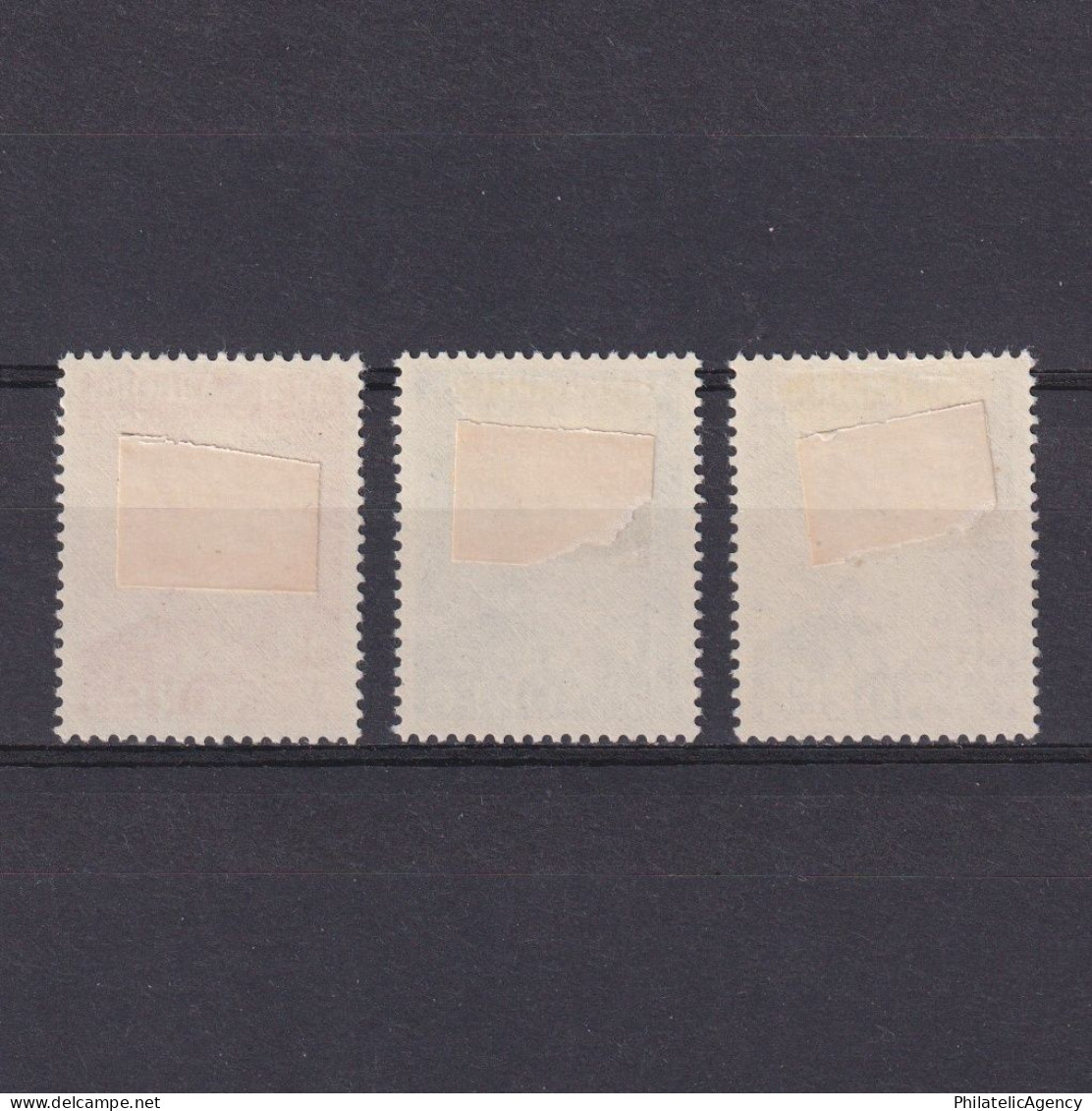 NIGER 1951, Sc# 318-320, Arne Garborg, MH - Unused Stamps