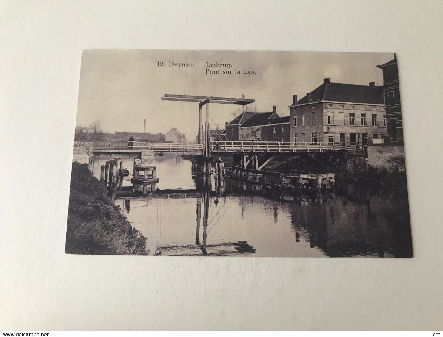 Deynze  Deinze Leibrug  Pont Sur La Lys - Deinze