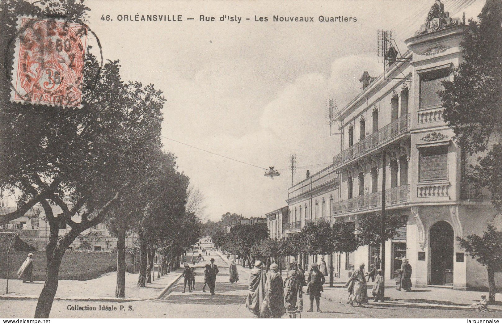 Algérie - ORLEANSVILLE - Rue D' Isly - Les Nouveaux Quartiers - Chlef (Orléansville)