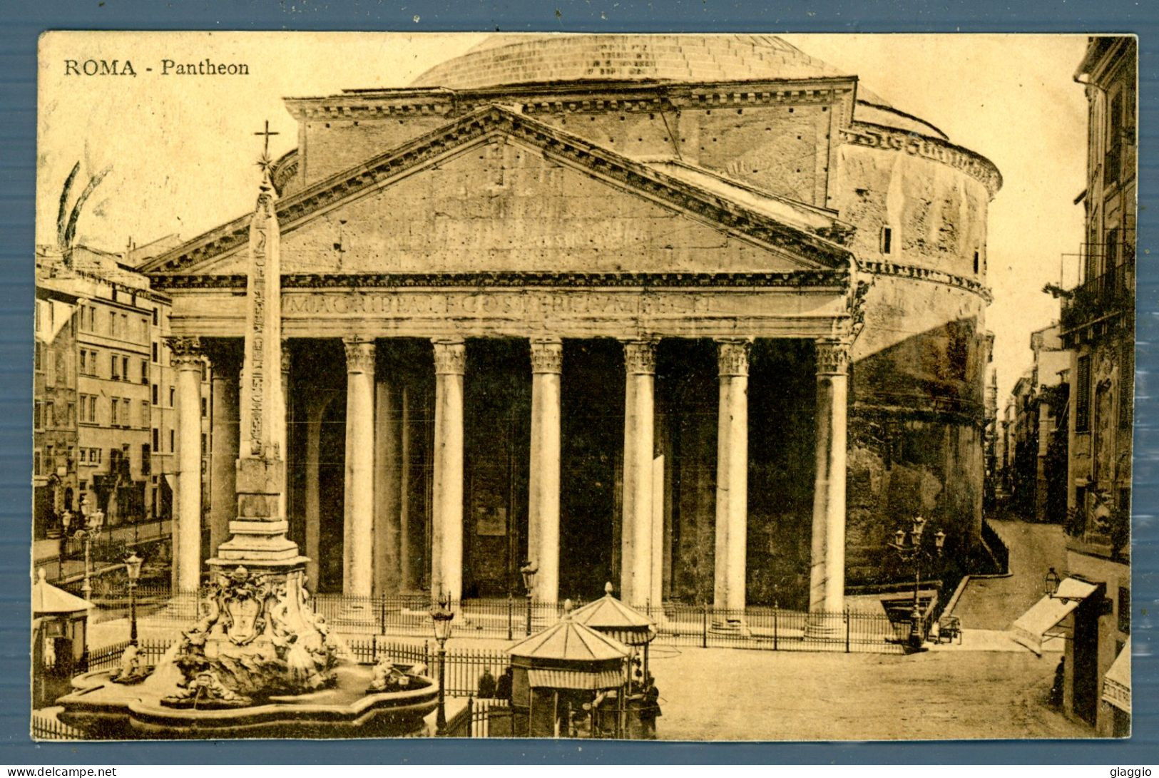 °°° Cartolina N. 2509 Roma Pantheon - Formato Piccolo Viaggiata °°° - Panteón