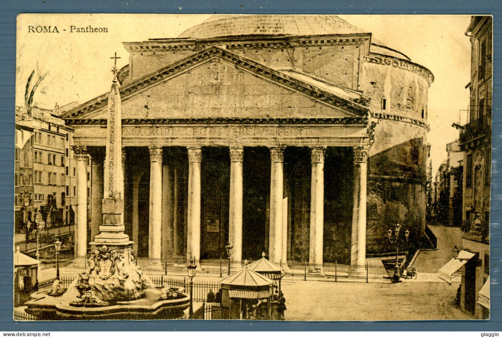 °°° Cartolina N. 2509 Roma Pantheon - Formato Piccolo Viaggiata °°° - Pantheon