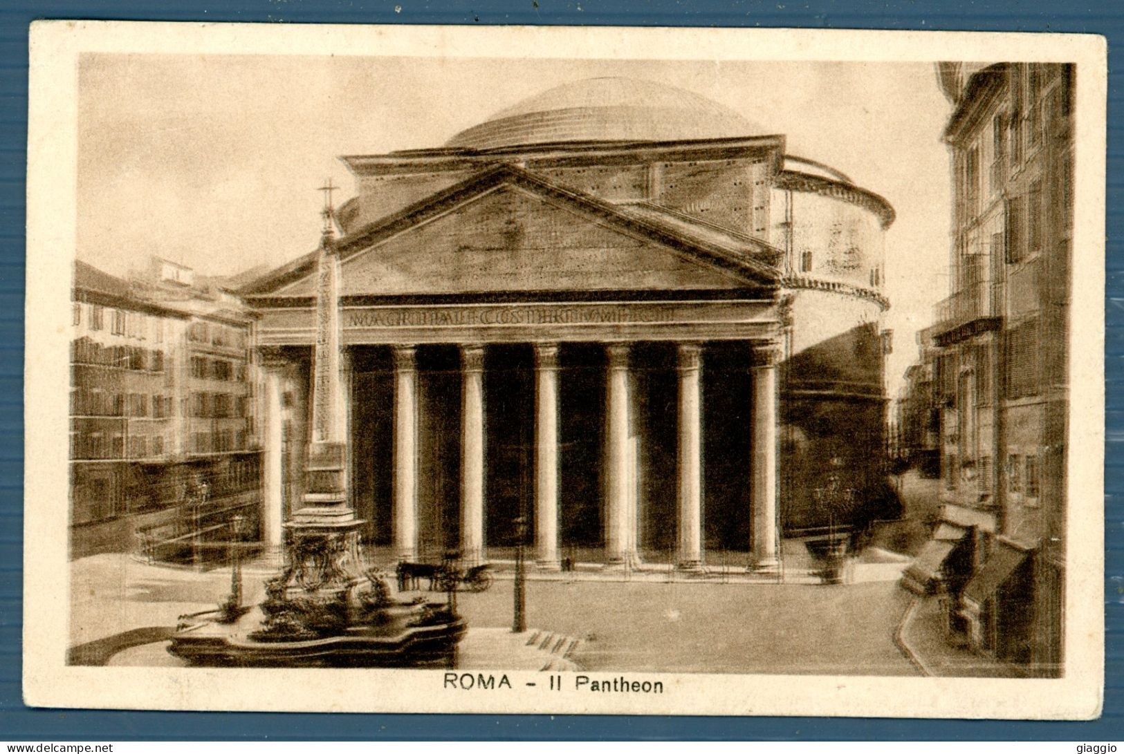 °°° Cartolina N. 2510 Roma Pantheon - Formato Piccolo Viaggiata °°° - Panthéon