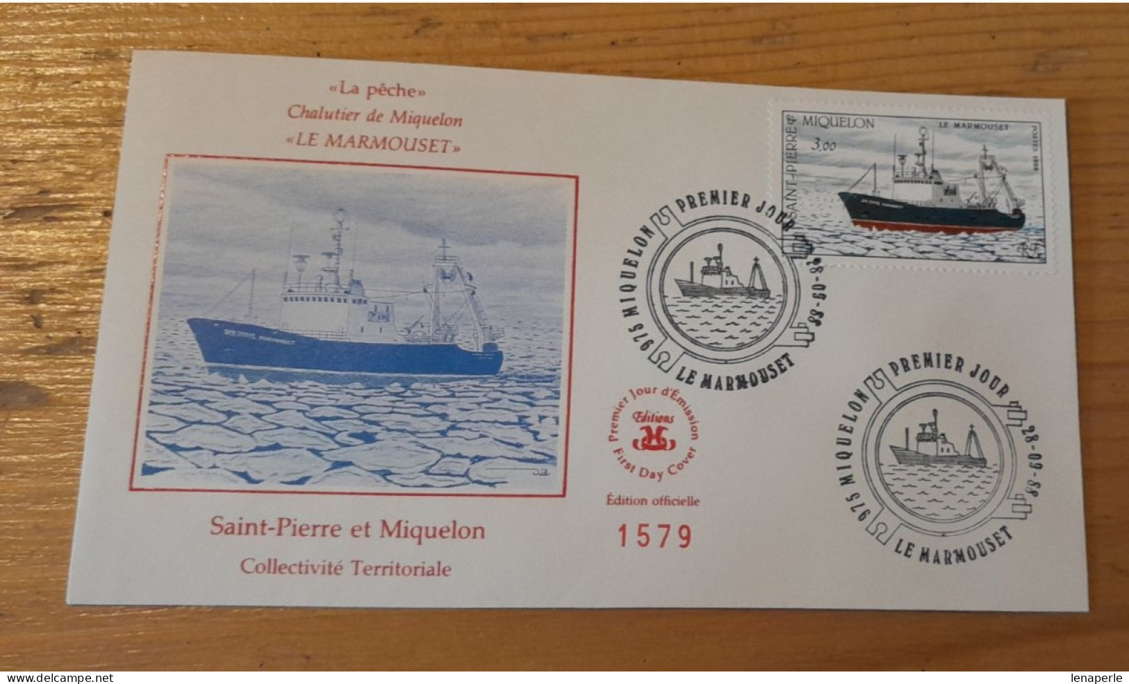 C7629 FDC SAINT PIERRE ET MIQUELON - FDC