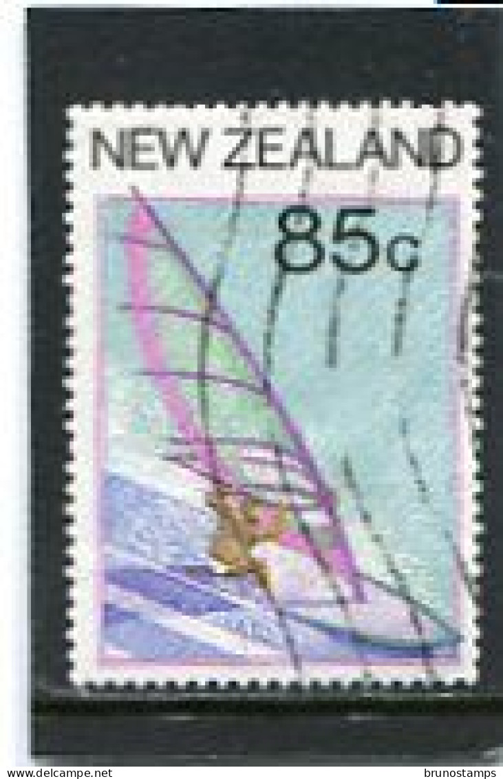 NEW ZEALAND - 1987  85c  TOURISM  FINE USED - Usados
