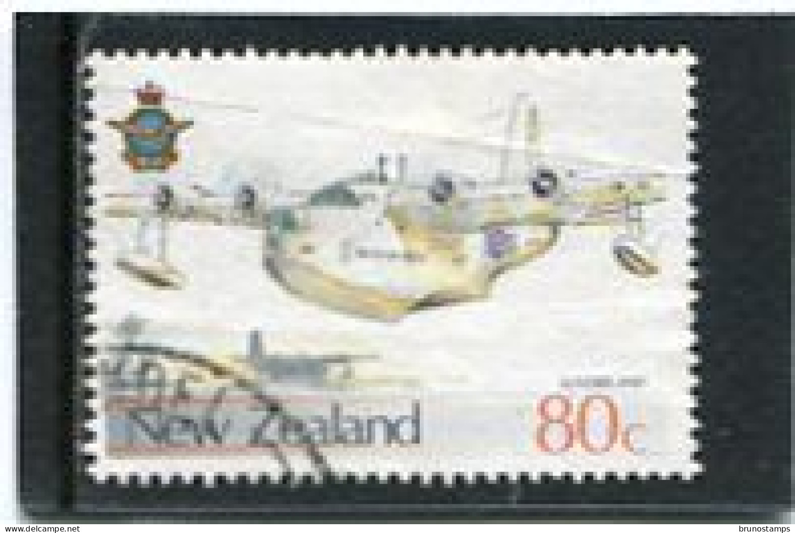 NEW ZEALAND - 1987  80c  RNZAF  FINE USED - Usados