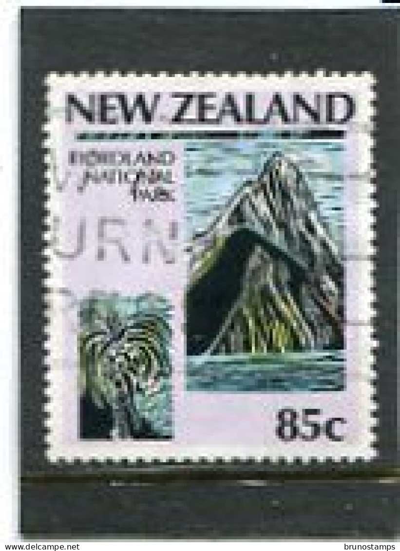 NEW ZEALAND - 1987  85c  FIORDLAND  FINE USED - Used Stamps