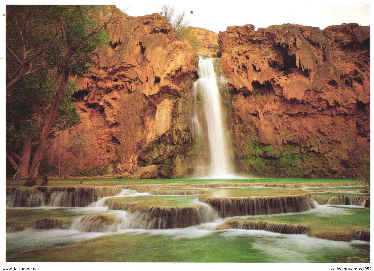 ARIZONA, GRAND CANYON, NATIONAL PARK, THE LUSH, VALLEY, HAVASU FALLS, WATERFALL, UNITED STATES - Grand Canyon