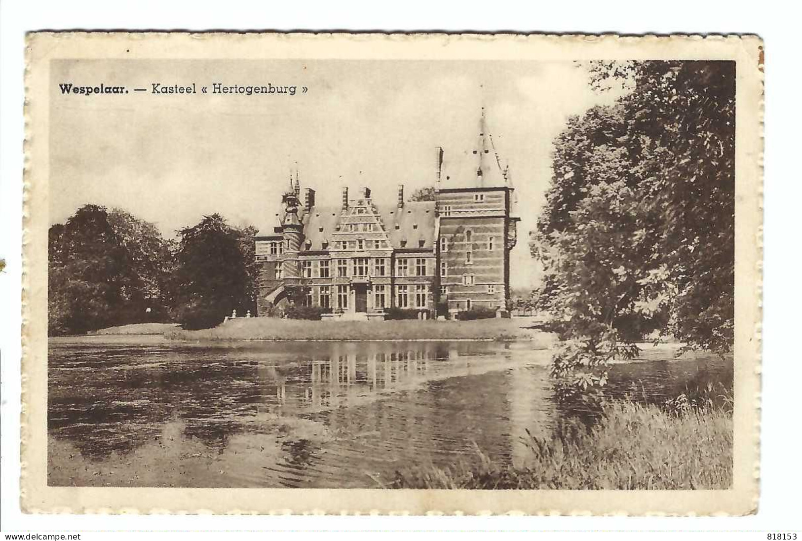 Wespelaar  -   Kasteel  "Hertogenburg" - Haacht