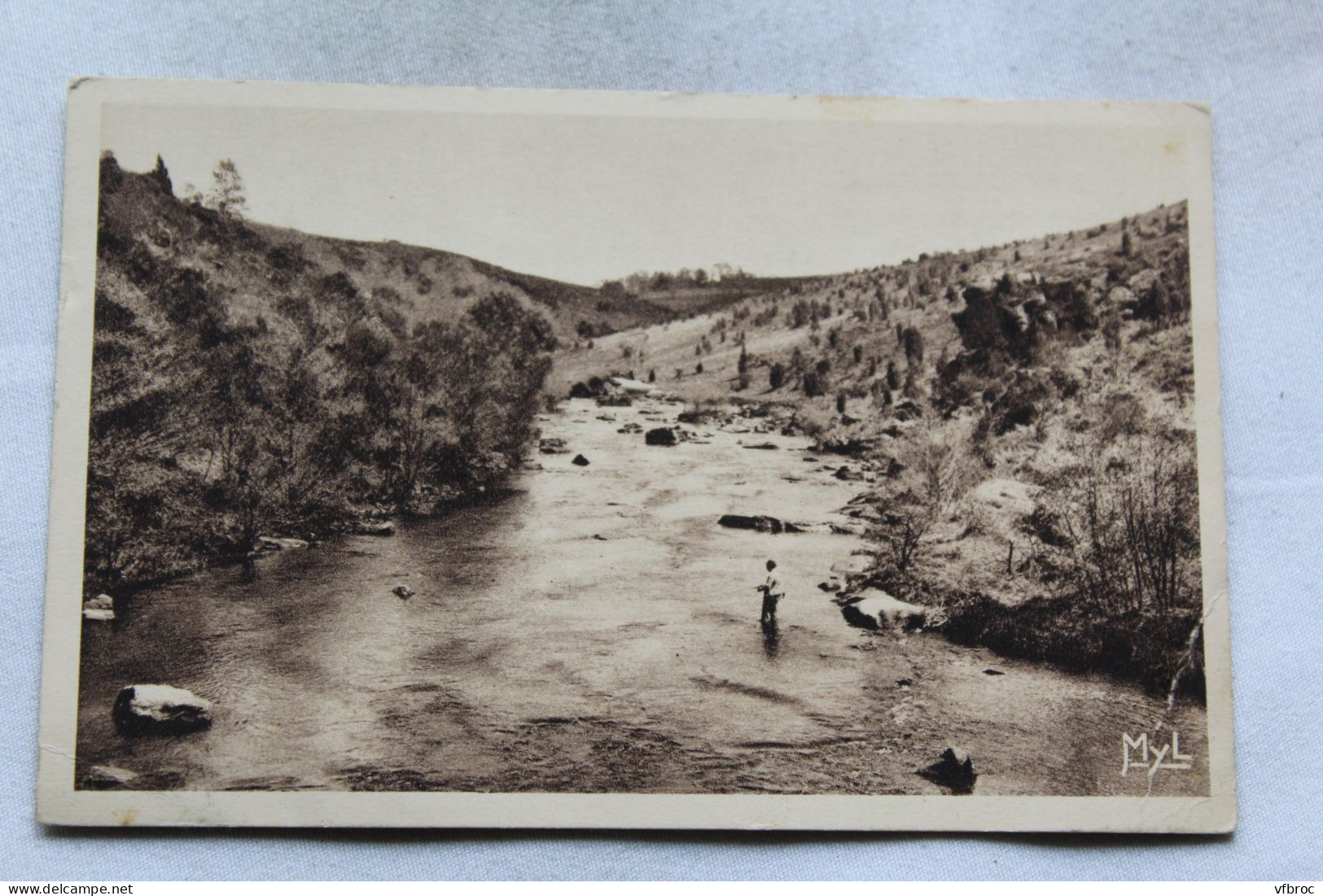 Cpa 1948, Pontarion, Les Gorges Du Thaurion, Creuse 23 - Pontarion