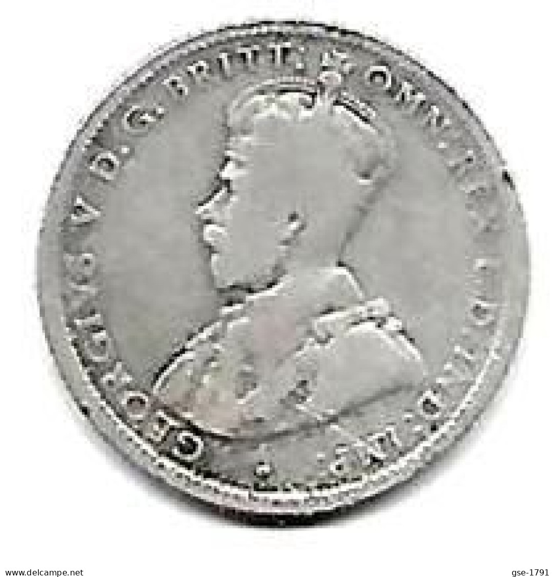 AUSTRALIE Georges V  ,1 Shilling,    Argent , 1916 M  TB - Non Classificati