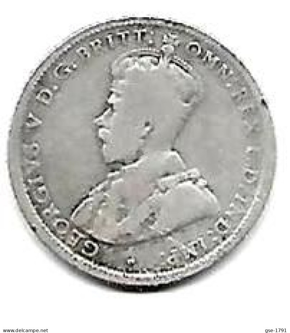 AUSTRALIE Georges V  ,1 Shilling,    Argent , 1917 M  TB - Ohne Zuordnung