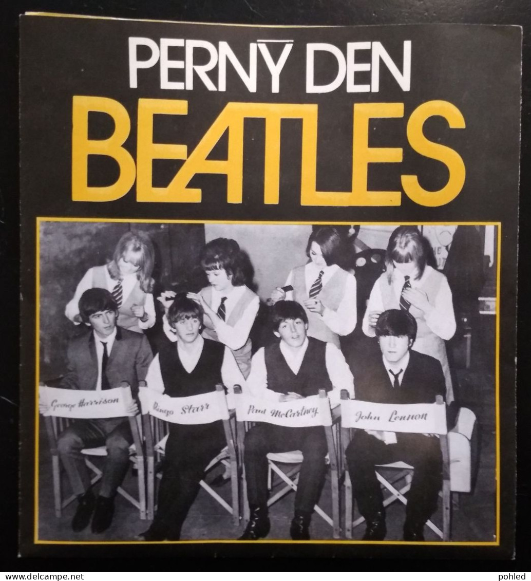 00712*THE BEATLES*ORIGINAL CZECH POSTER FOR THE MOVIE A HARD DAY'S NIGHT - Posters