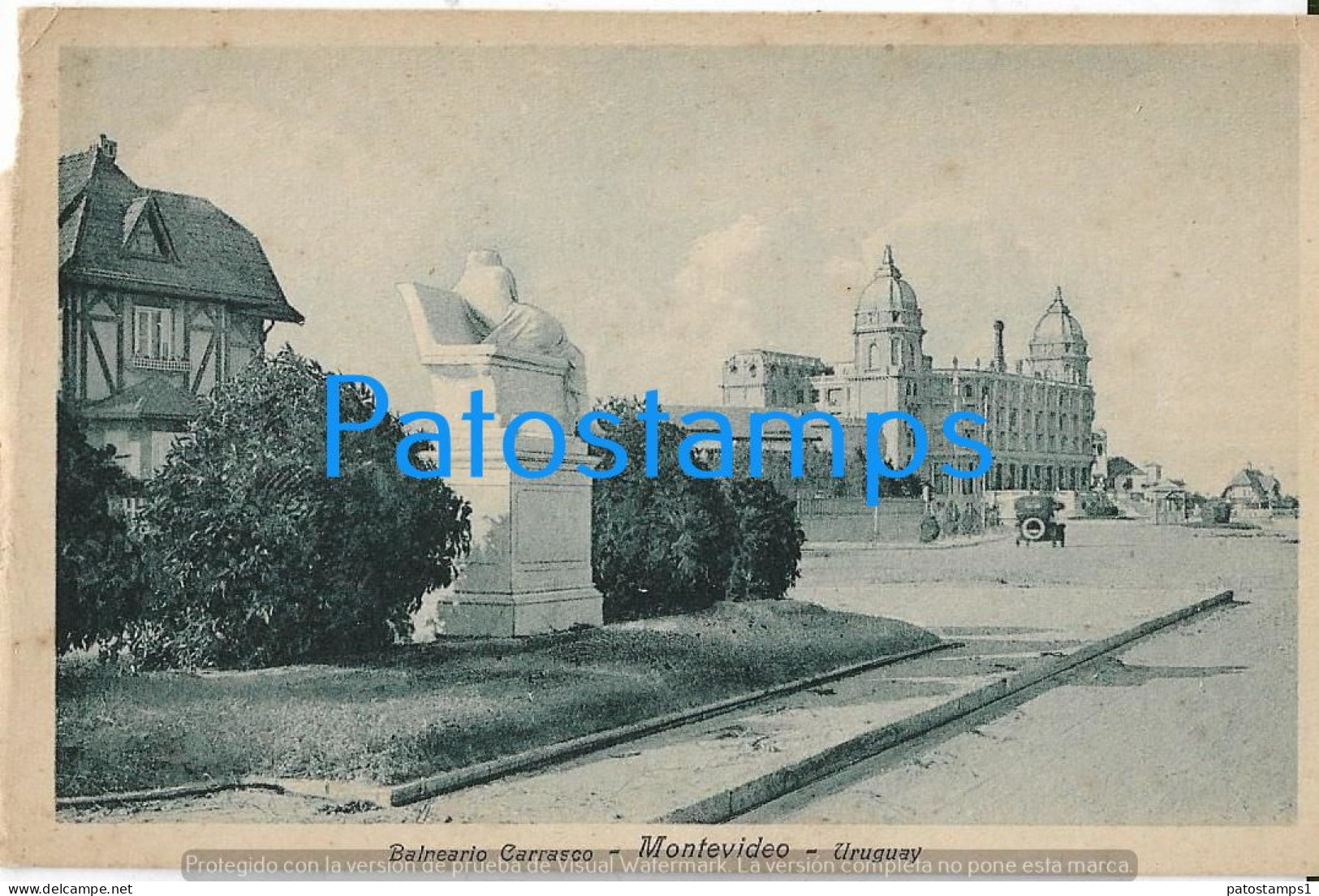 212854 URUGUAY MONTEVIDEO BALNEARIO CARRASCO POSTAL POSTCARD - Uruguay