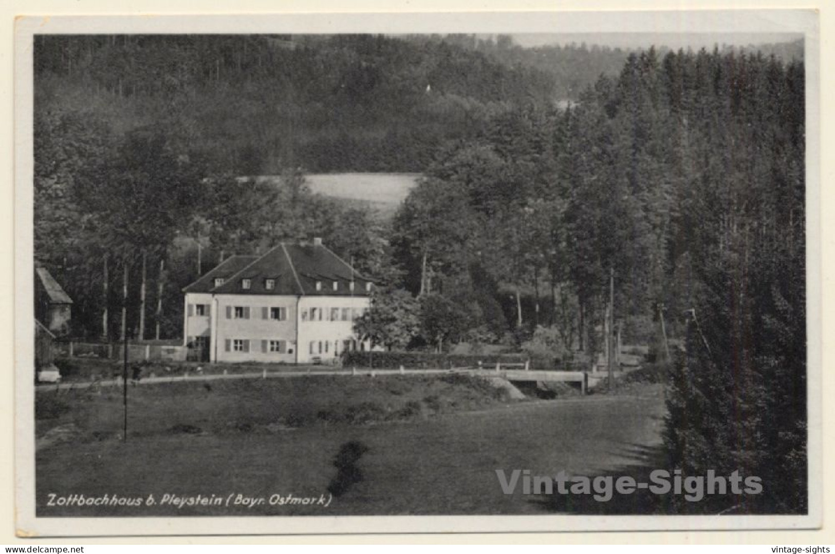 Bayr. Ostmark: Zottbachhaus Bei Pleystein (Vintage PC 1950s) - Neustadt Waldnaab