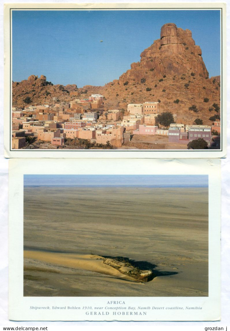 Lot No 28, 9 Modern Postcards, Namibia, Mauritius, Tunis, Morocco, FREE REGISTERED SHIPPING - Collezioni E Lotti