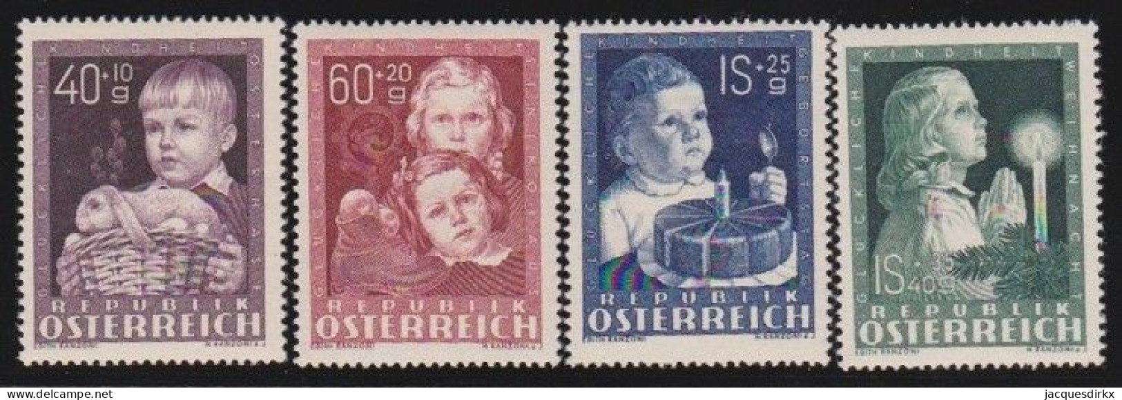 Österreich   .    Y&T    .   765/768      .   **       .    Postfrisch - Unused Stamps