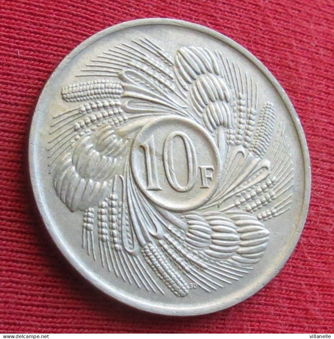 Burundi 10 Francs 1968 FAO F.a.o. W ºº - Burundi