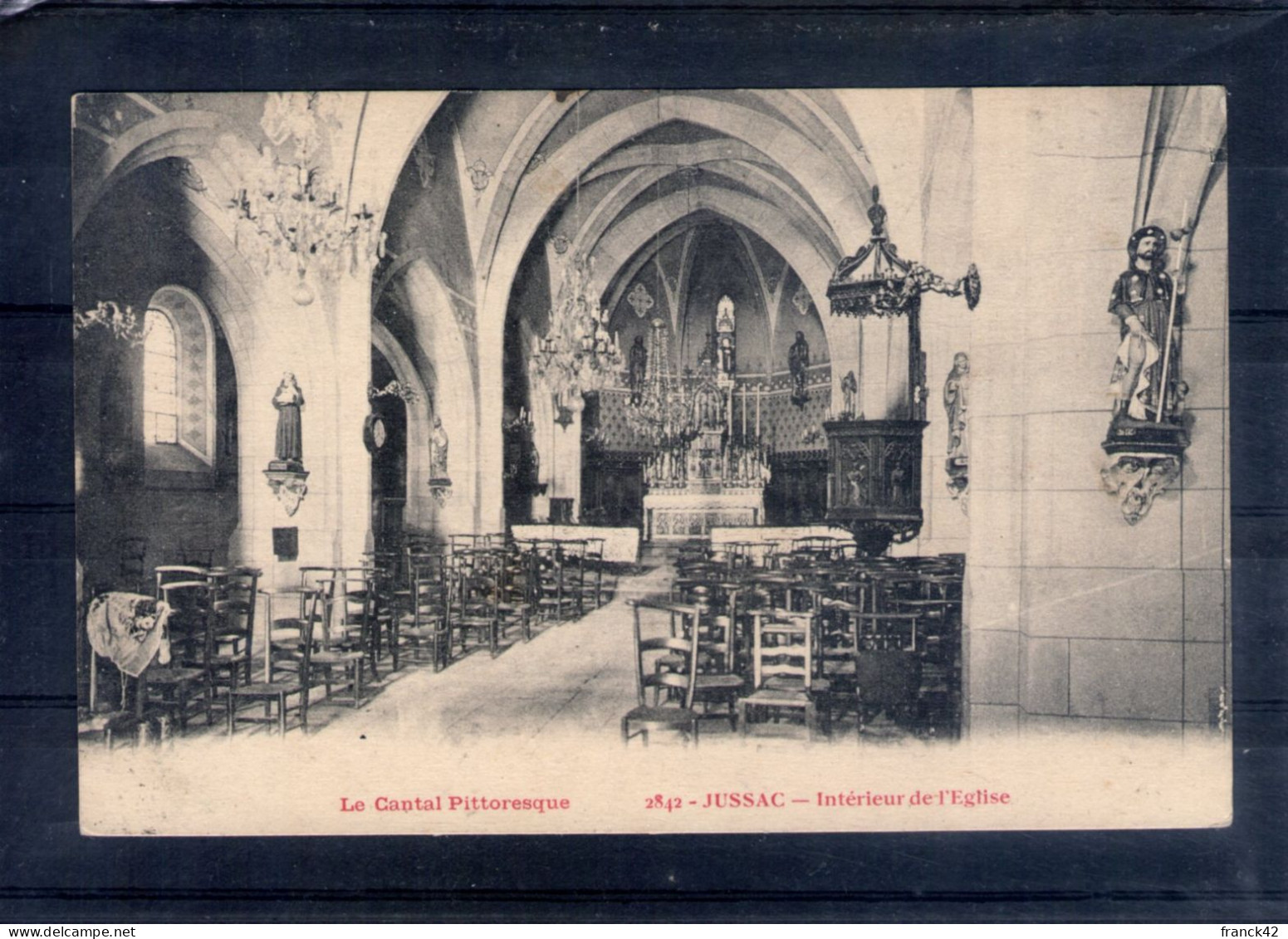 15. Jussac; Intérieur De L'église - Jussac