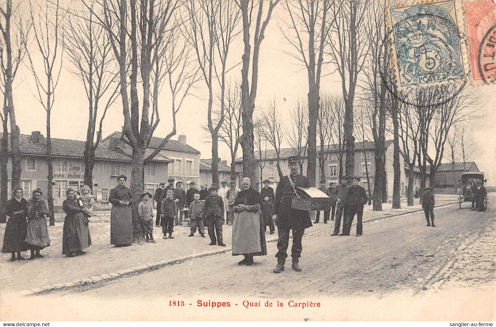 CPA 51 SUIPPES / QUAI DE LA CARPIERE - Andere & Zonder Classificatie