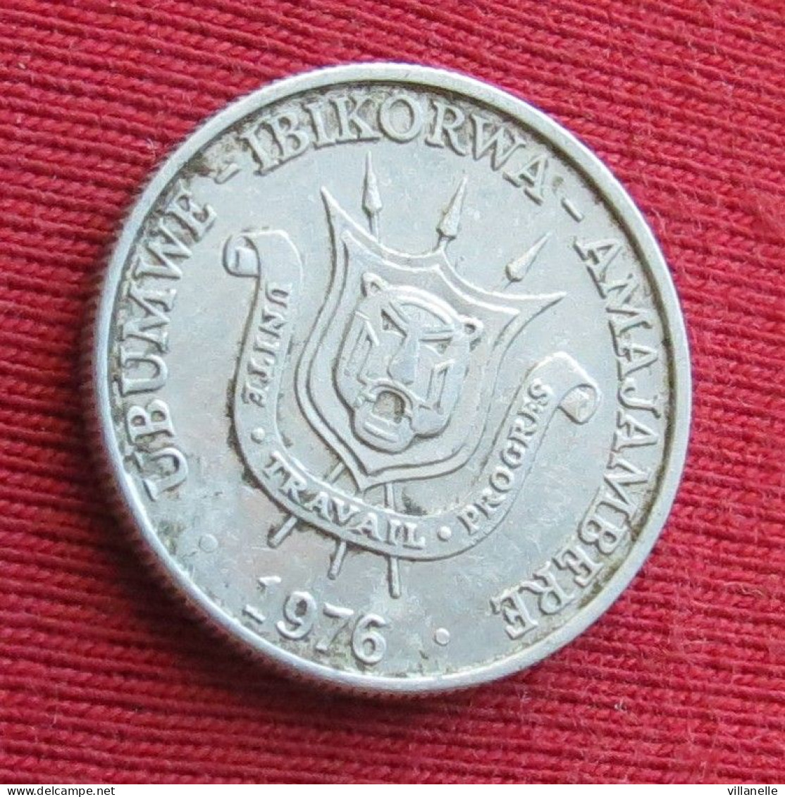 Burundi 1 Franc 1976 W ºº - Burundi