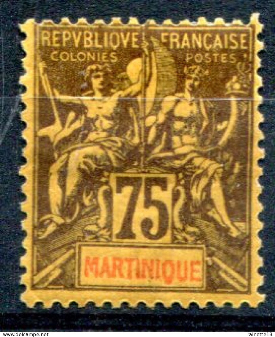 Martinique         42 * - Unused Stamps