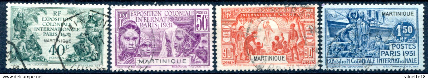 Martinique         129/132  Oblitérés - Usati