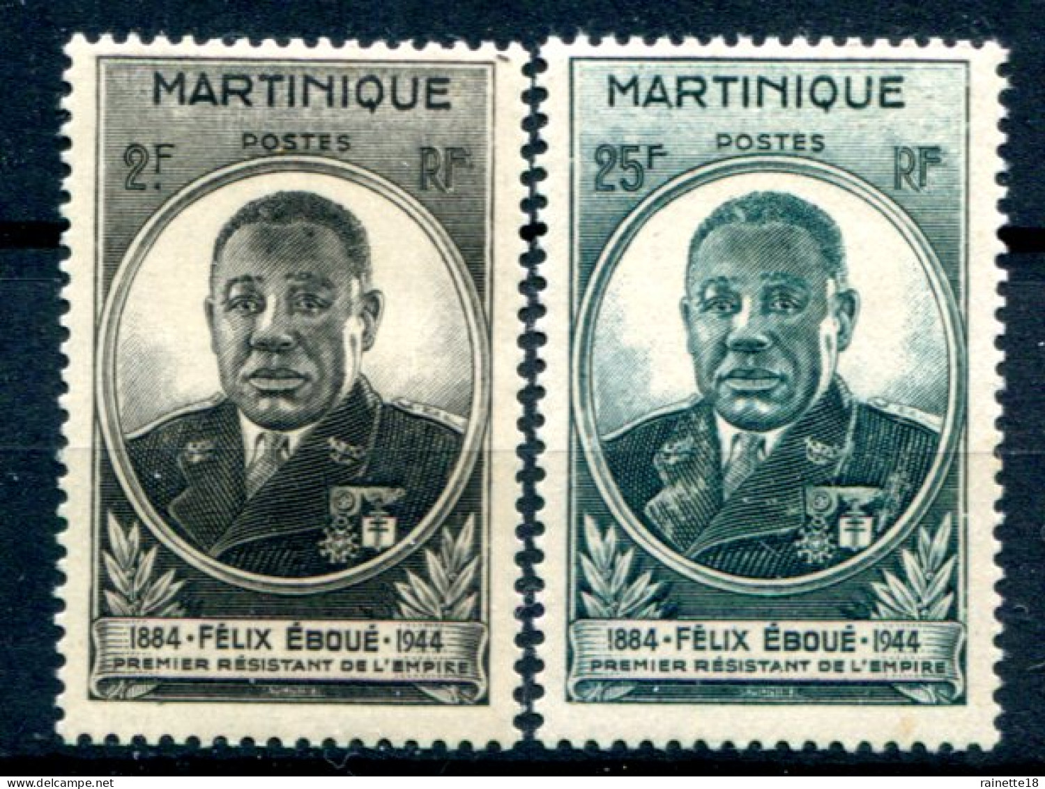 Martinique      218/219 ** - Unused Stamps