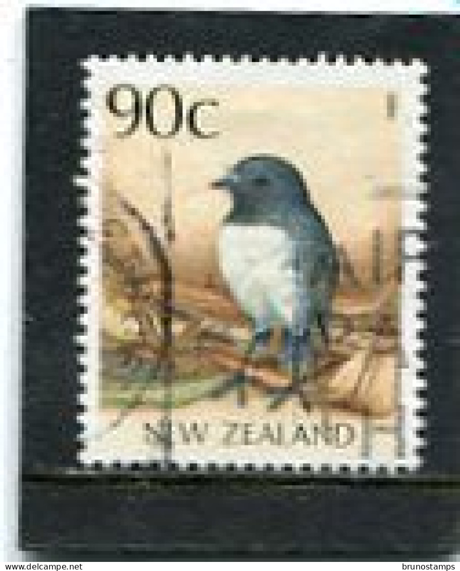 NEW ZEALAND - 1988  90c  ROBIN  FINE USED - Gebruikt