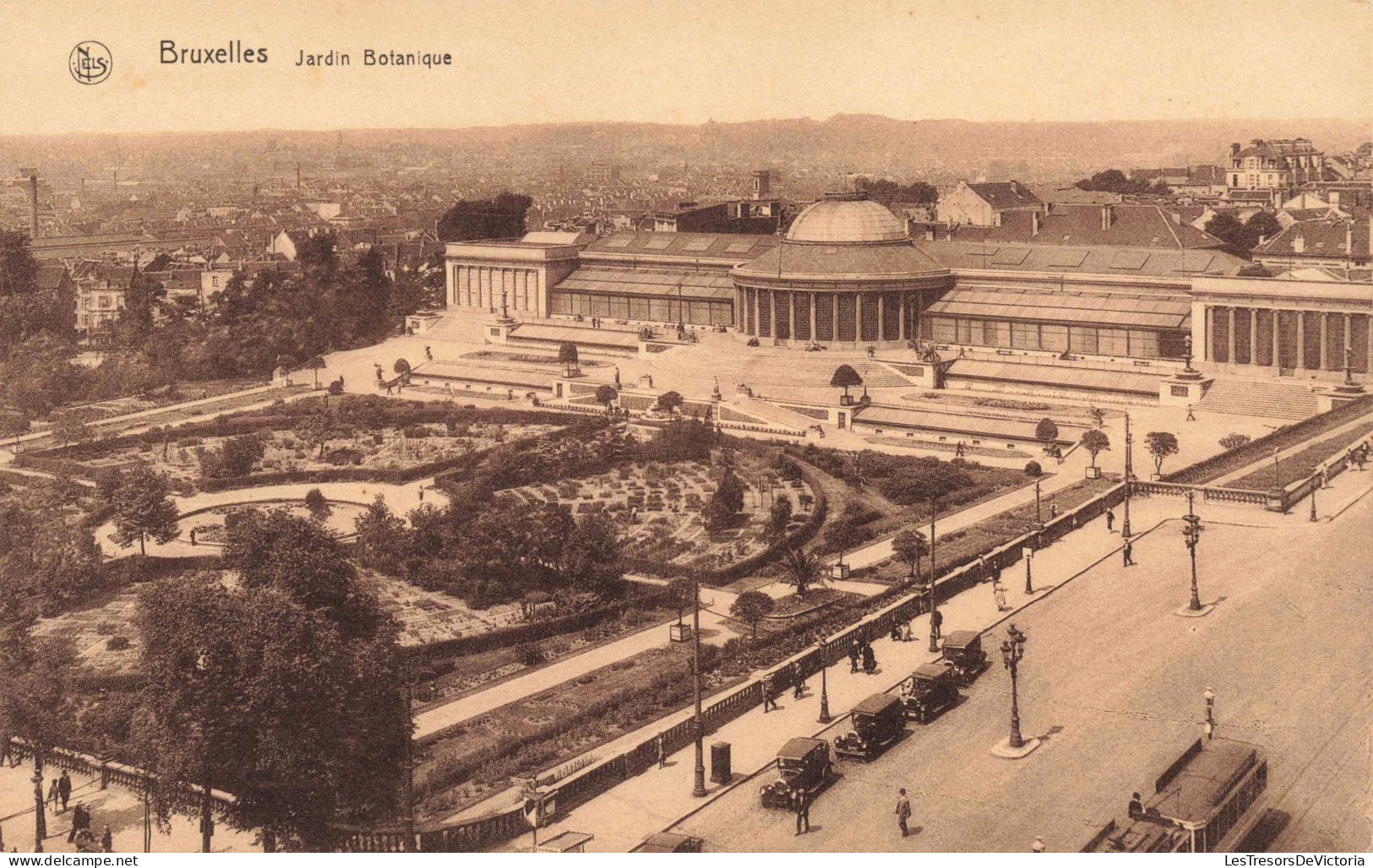 BELGIQUE - Bruxelles - Jardin Botanique - Carte Postale Ancienne - Piazze