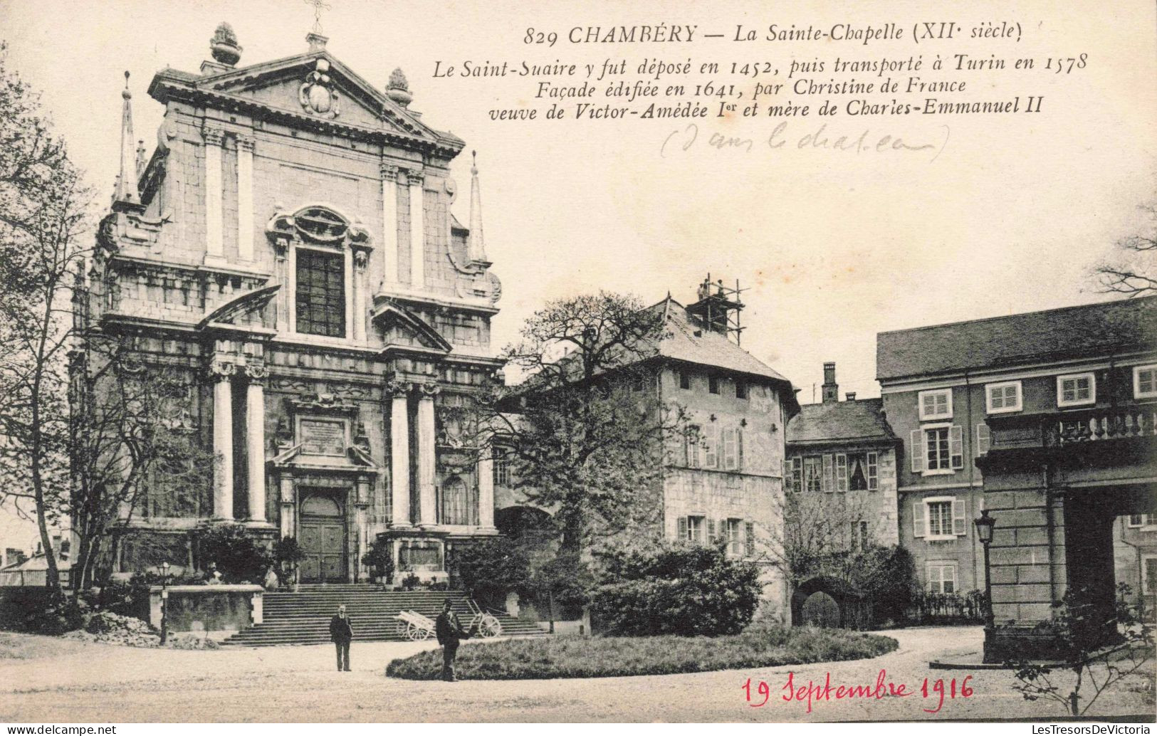 FRANCE - CHAMBERY - La Sainte-Chapelle (XIIème Siècle) - Carte Postale Ancienne - Chambery